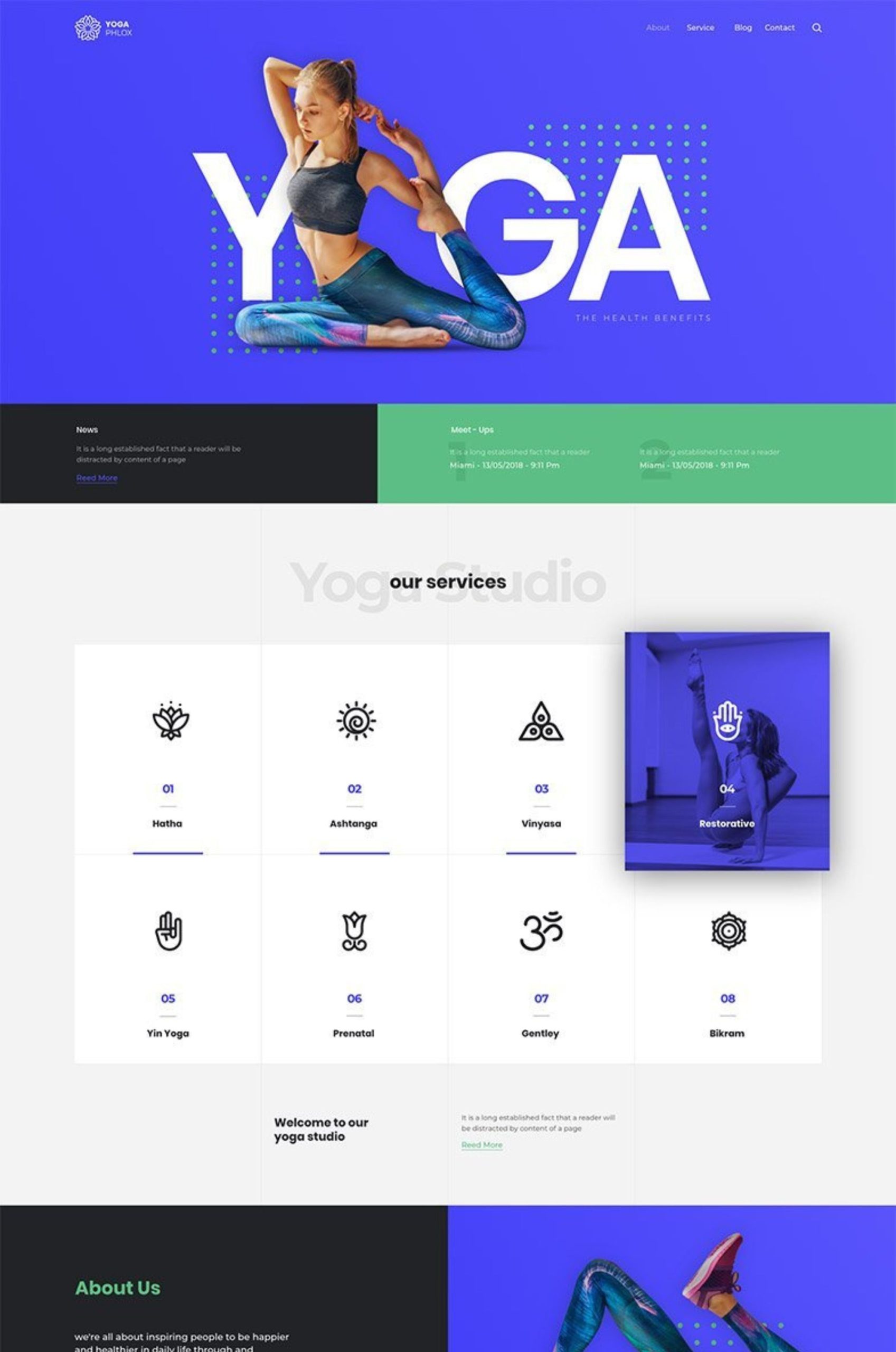 Yoga Elementor Website Template