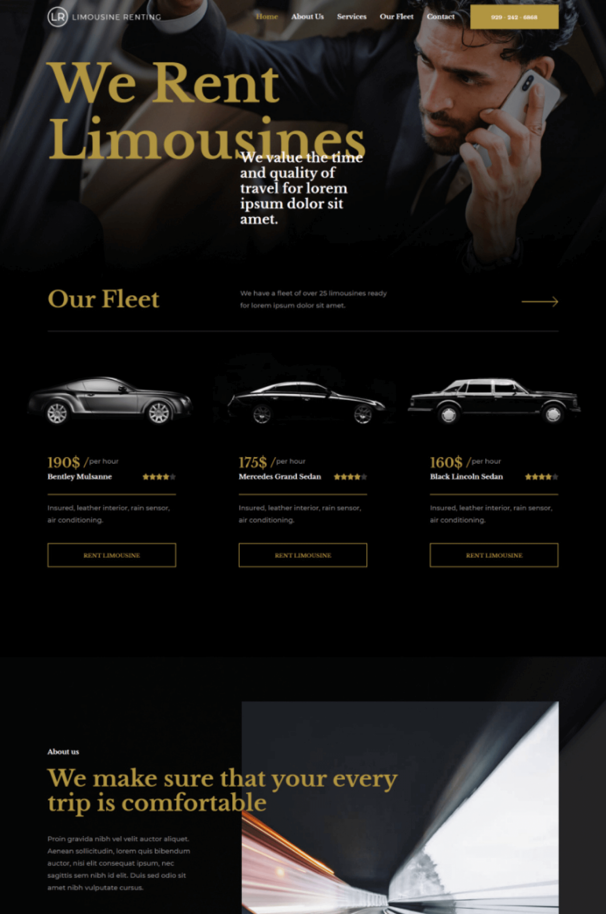 Rental Agency Elementor Website Template