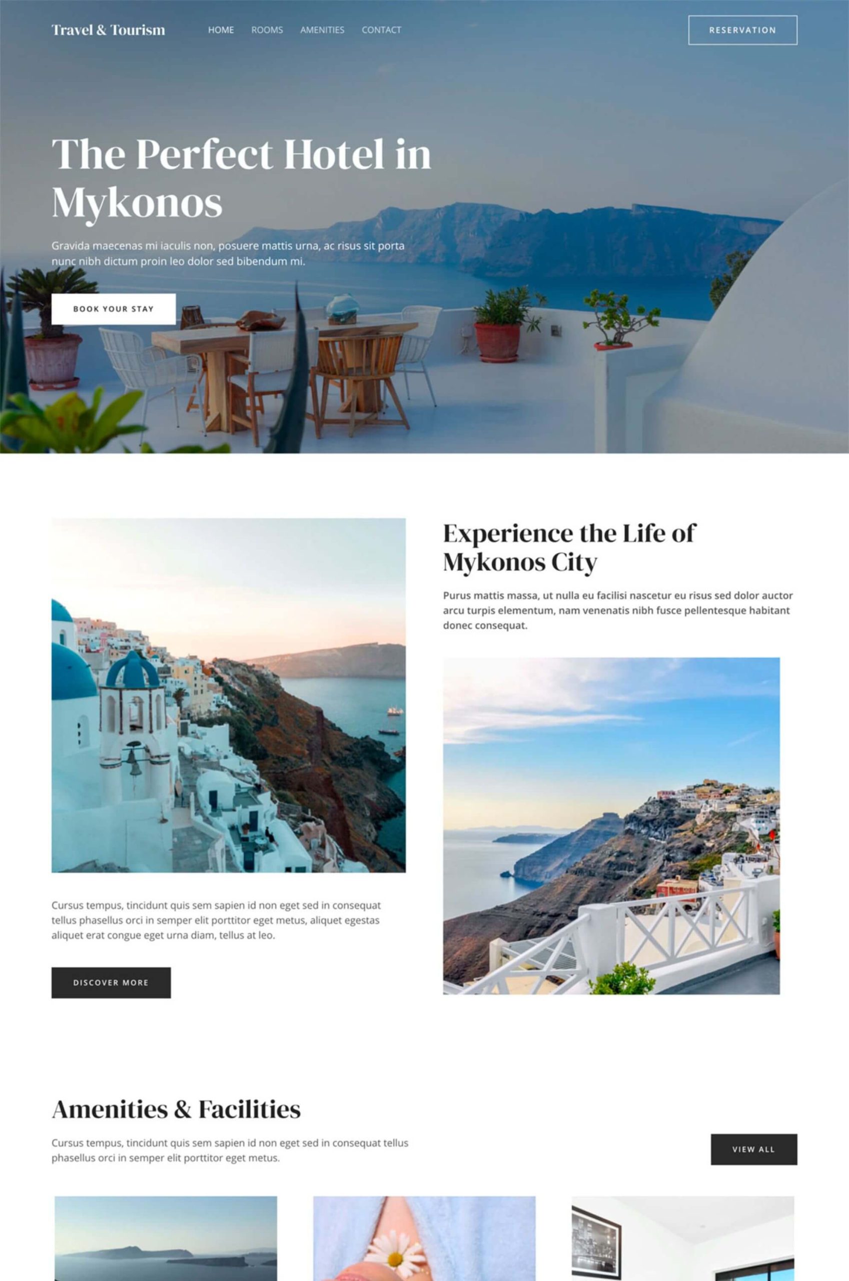 Travel & Tourism Elementor Website Template