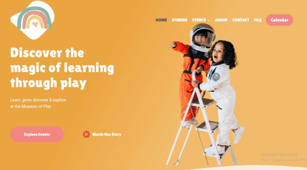 Children’s Museum Gutenberg WordPress Template