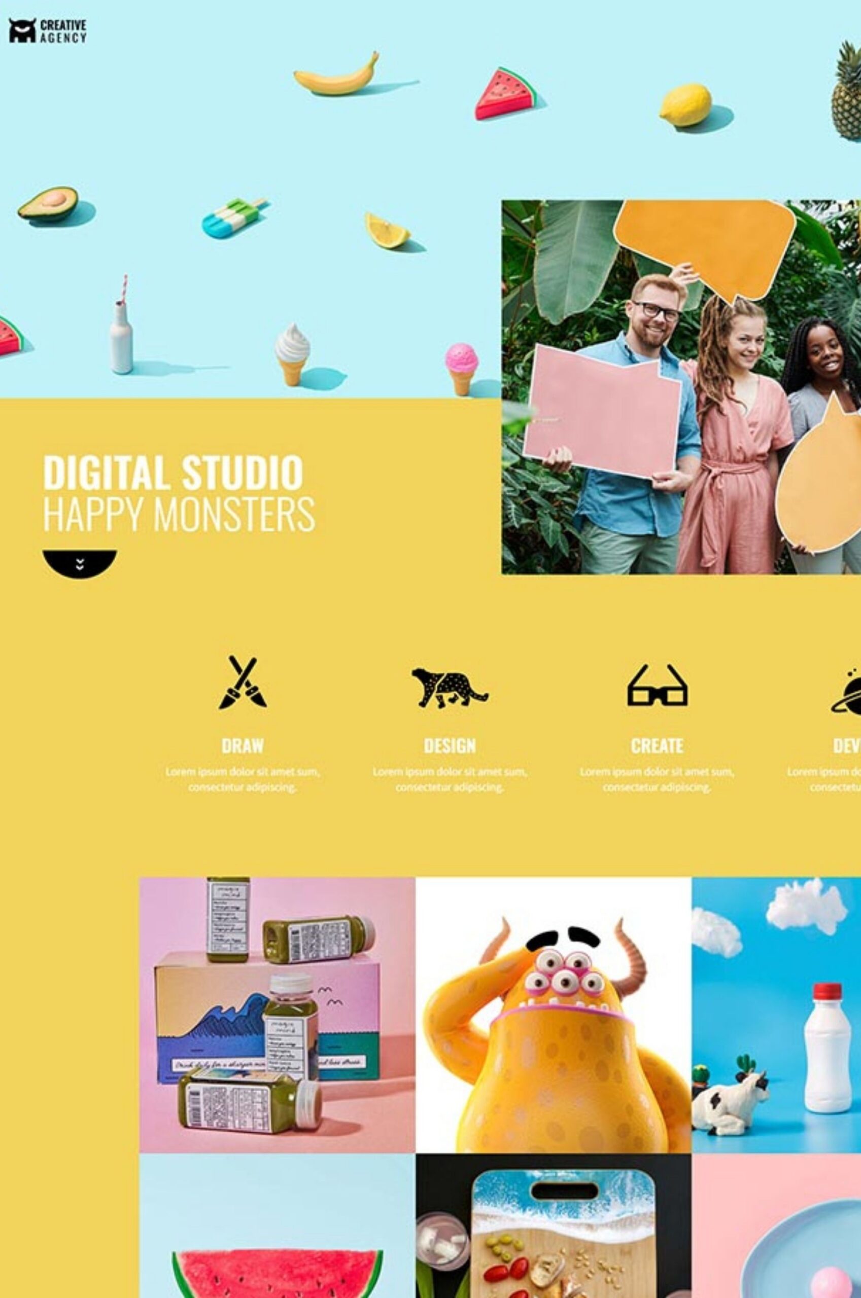 Digital Agency Elementor Website Template