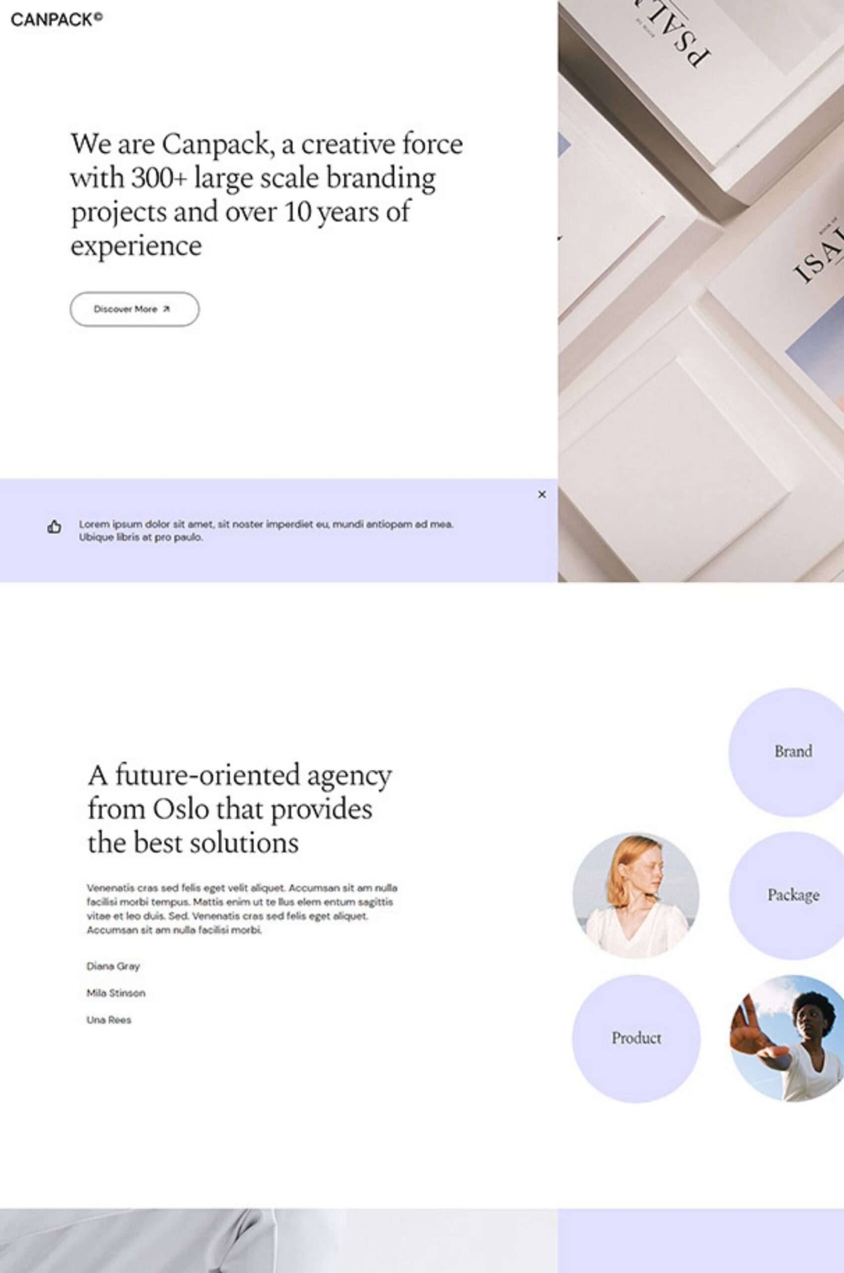 Branding Agency Elementor Website Template