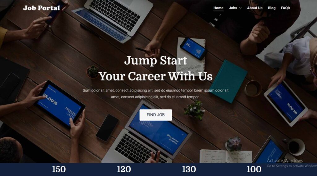 Job Portal WordPress Elementor Website Template