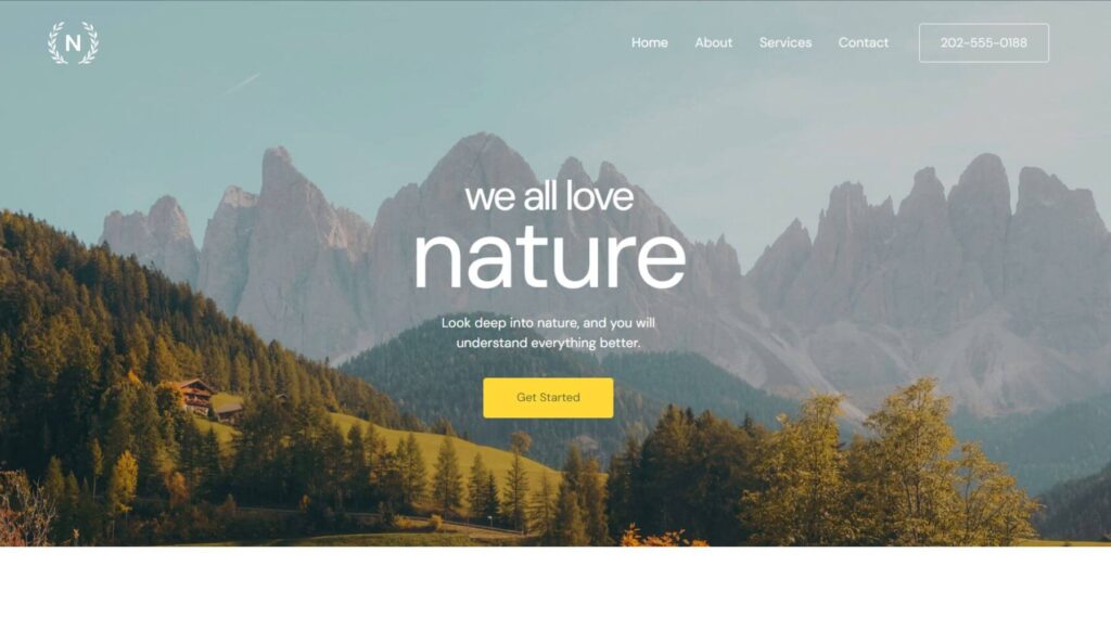 Nature Multipurpose Elementor Website Template