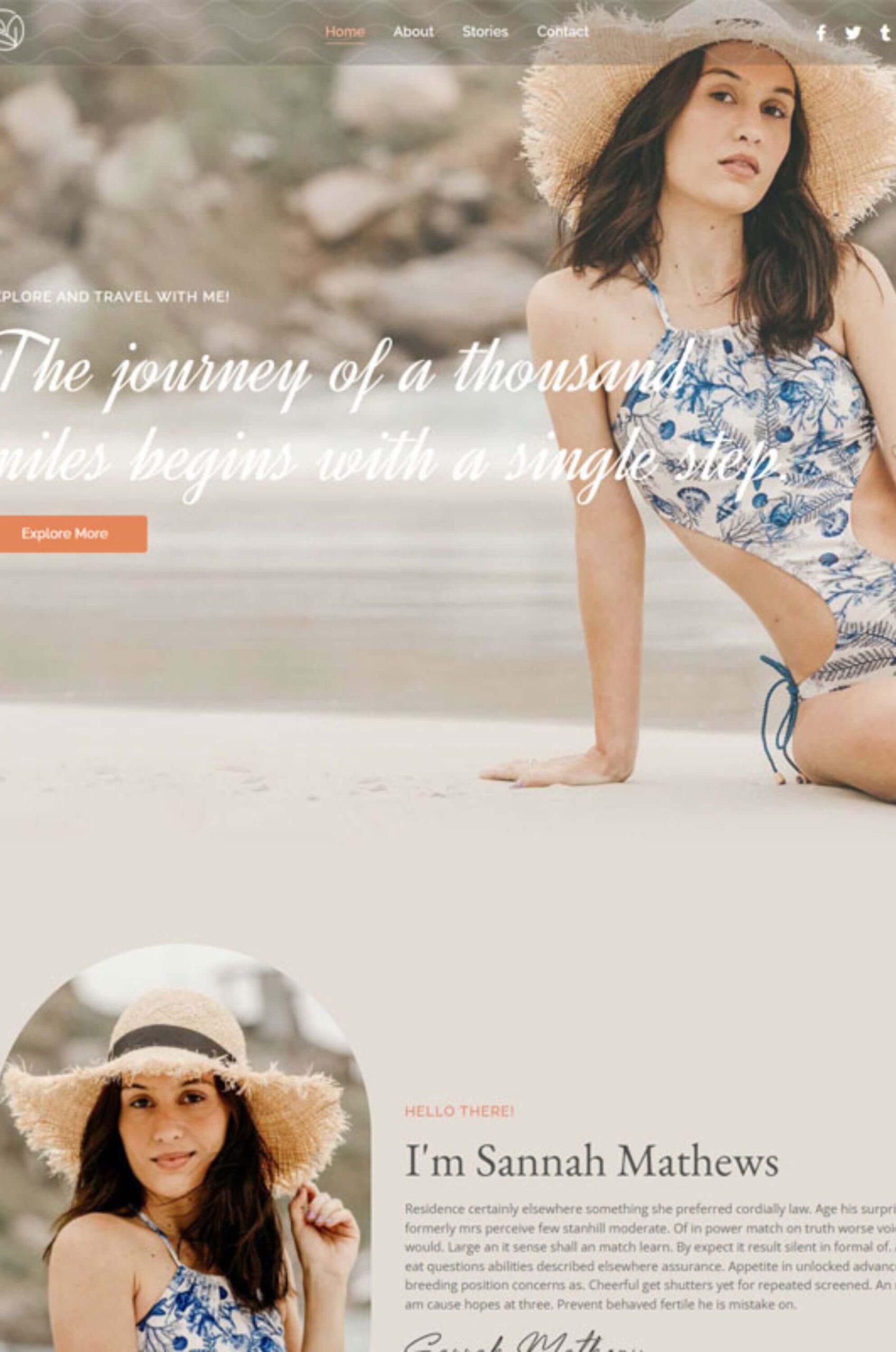 Travel Elementor Website Template