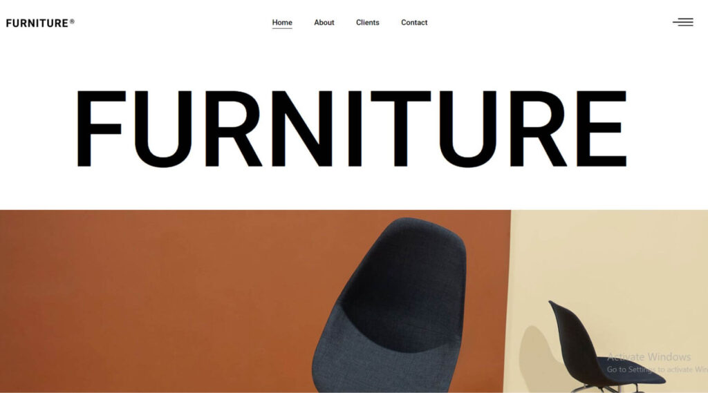 Furniture Elementor Website Template